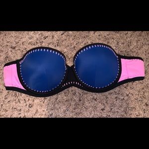 Victoria Secret strapless push up swim top